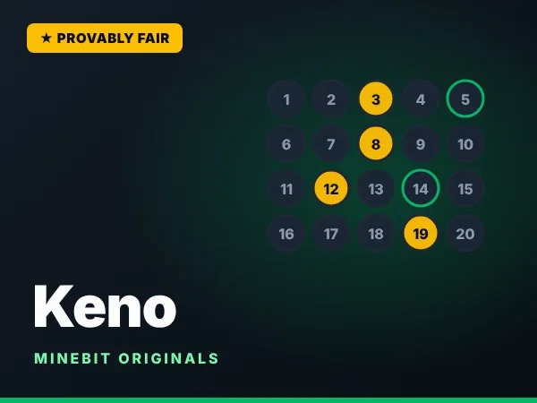 Minebit Originals Keno